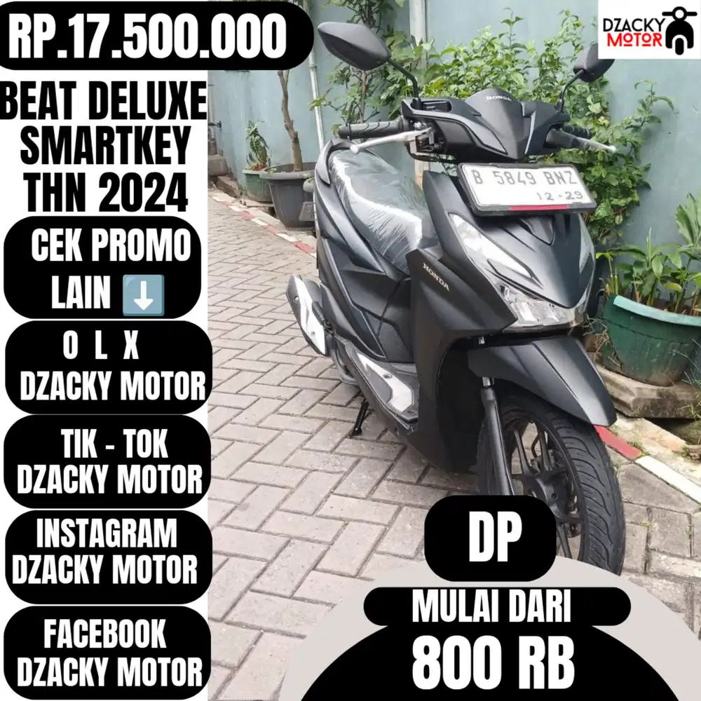 BEAT DELUXE SMARTKEY 2024 SECOND LIKE NEW