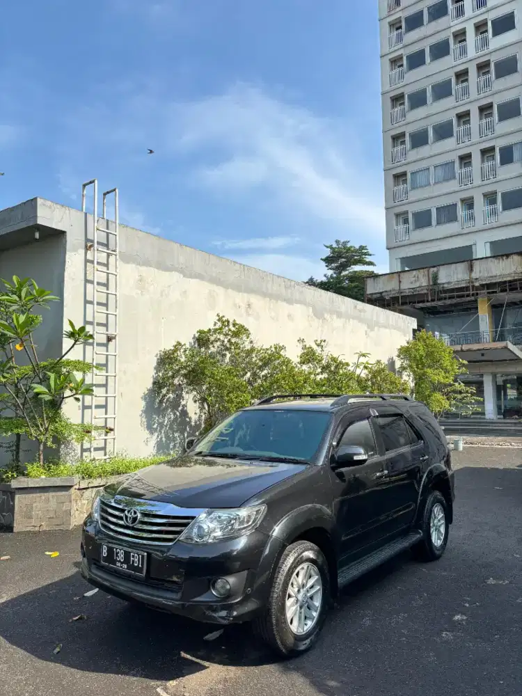 Fortuner G Lux 2012 Full Km 119rb Record Toyota
