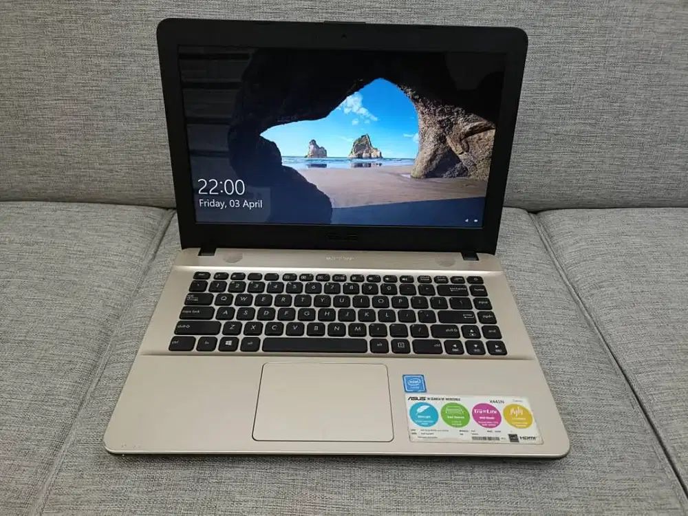 LAPTOP ASUS X441N PROCESSOR INTEL CELERON 3350 RAM 4GB SSD 128GB GPU I
