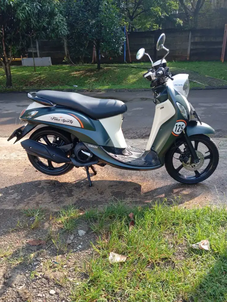 Yamaha Fino 125 Fi 2019 fulori supergress pajak hidup mesin super alus