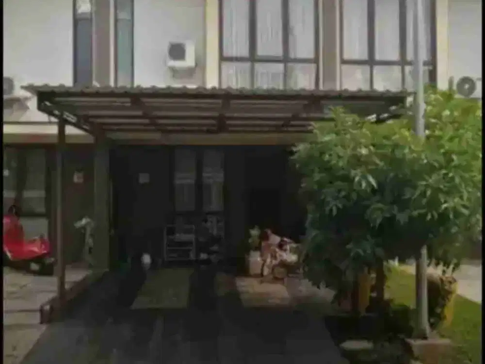 Rumah minimalis cluster punya graha raya bintaro