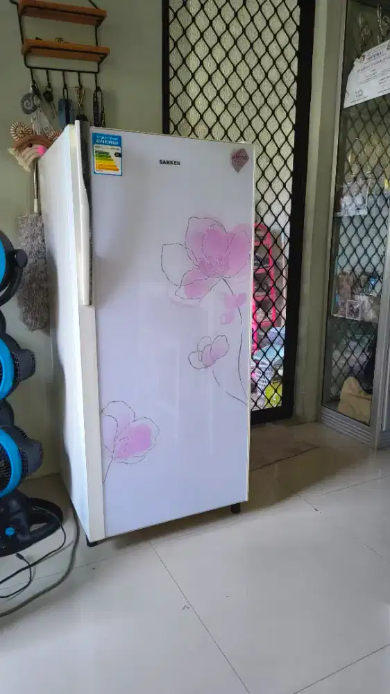 Kulkas Sanken 1 Pintu Tamper glass