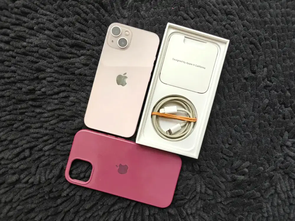 Iphone 13 128gb Ibox Pink, BH85%, FULLSET ORI MULUSS