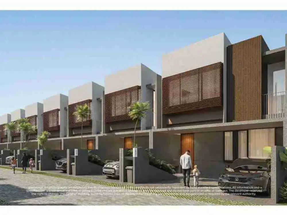 Rumah dijual cluster KPR nego strategis Pamulang