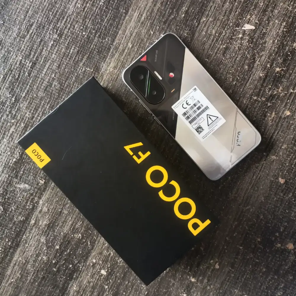 Poco F7 12/512 Lengkap Fullset, Garansi Masih Panjang