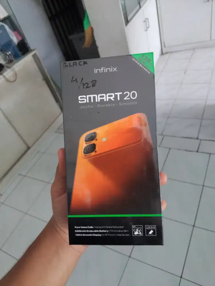 Infinix smart 20 4/128 new