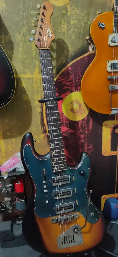 Gitar Hofner 176 tahun 70an