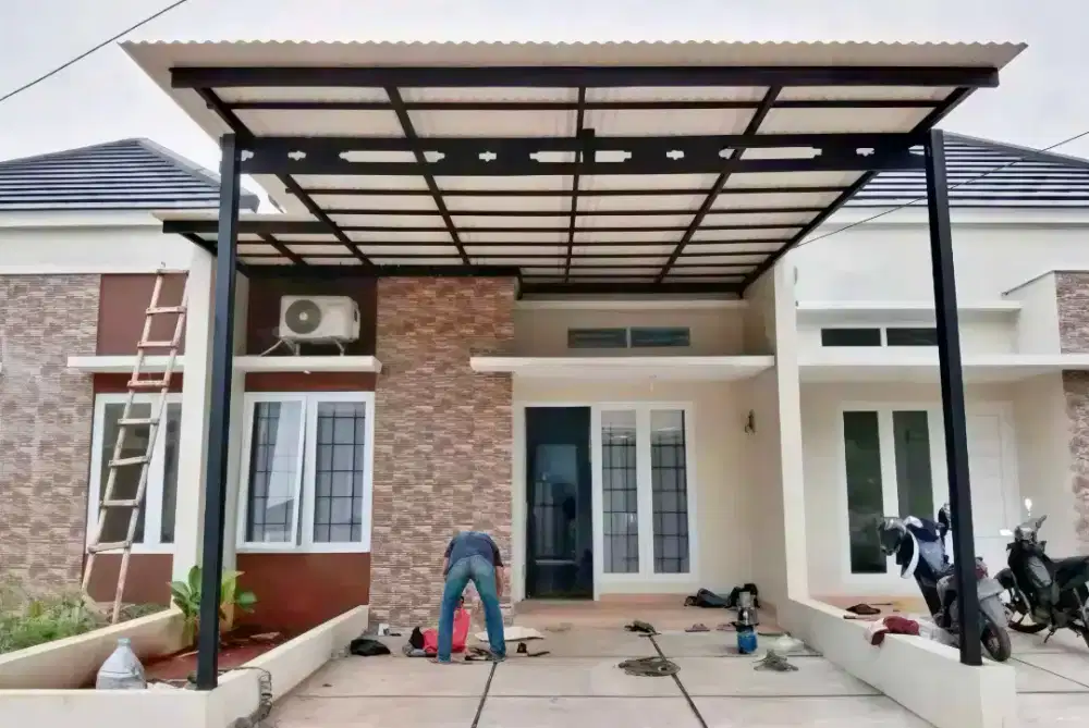 Jasa pasang kanopi baja ringan SNI
