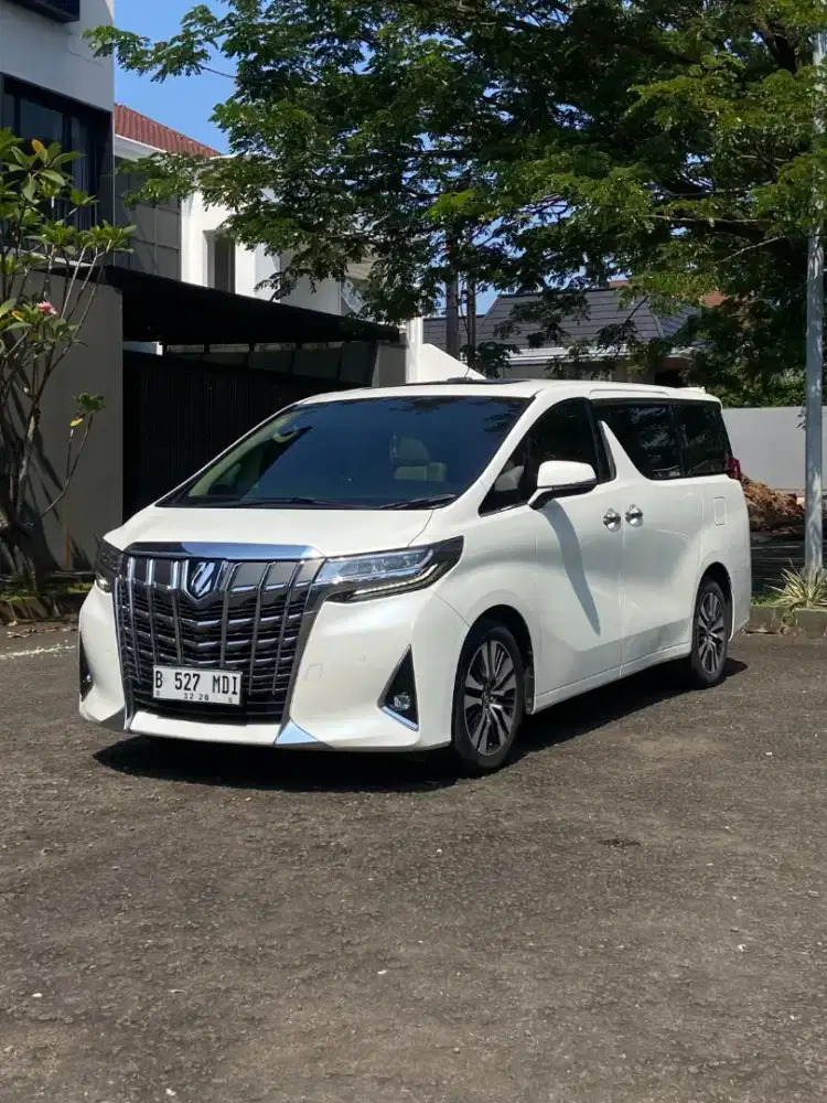 Toyota Alphard 2.5 G Atpm At 2018