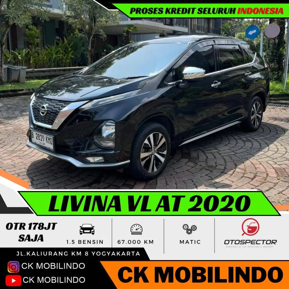 Nissan All New Livina VL Matic 2019 ORISINIL DP Minim Kredit Murah