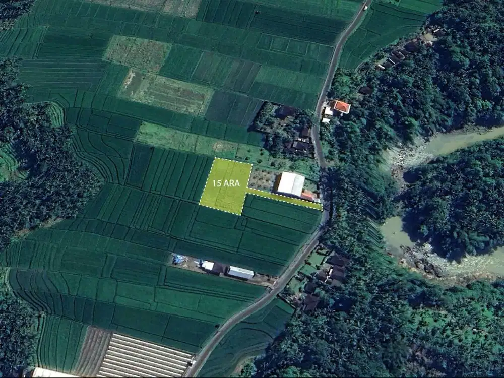 Tanah Kavling Siap Bangun 15 Are di Tabanan – Lokasi Strategis & Asri