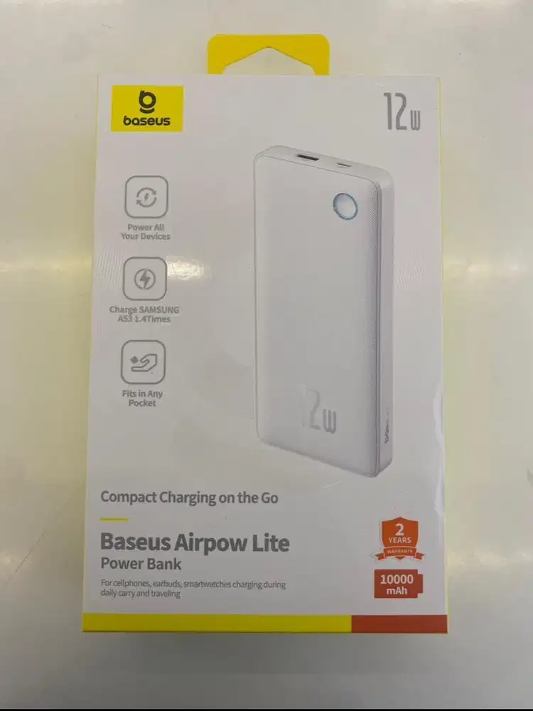 powerbank baseus airpow lite
