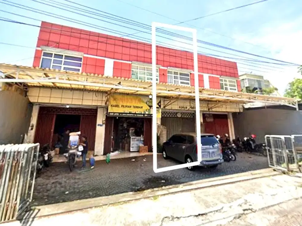 JUAL/ SEWA RUKO 2 LANTAI RAYA SEMAMPIR PADAT PENDUDUK