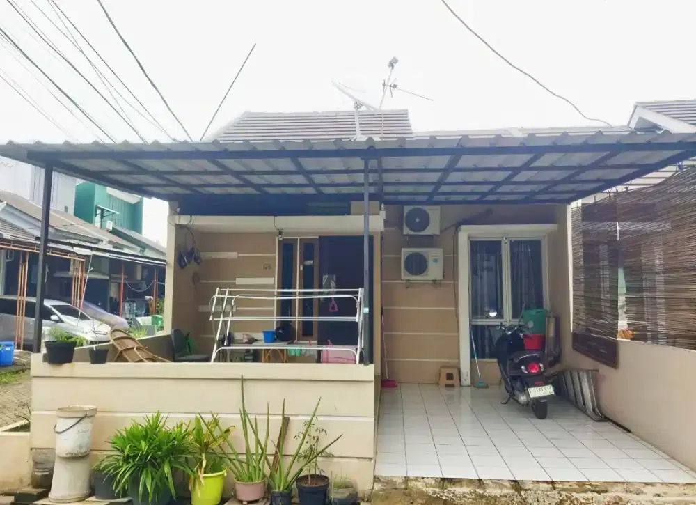 Kanopi rangka baja ringan