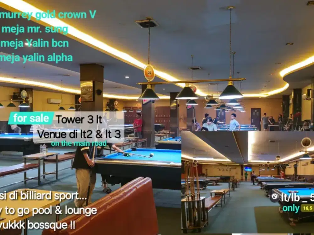 JUAL Bliss Pool & Cafe  Jl Demangan Caturtunggal