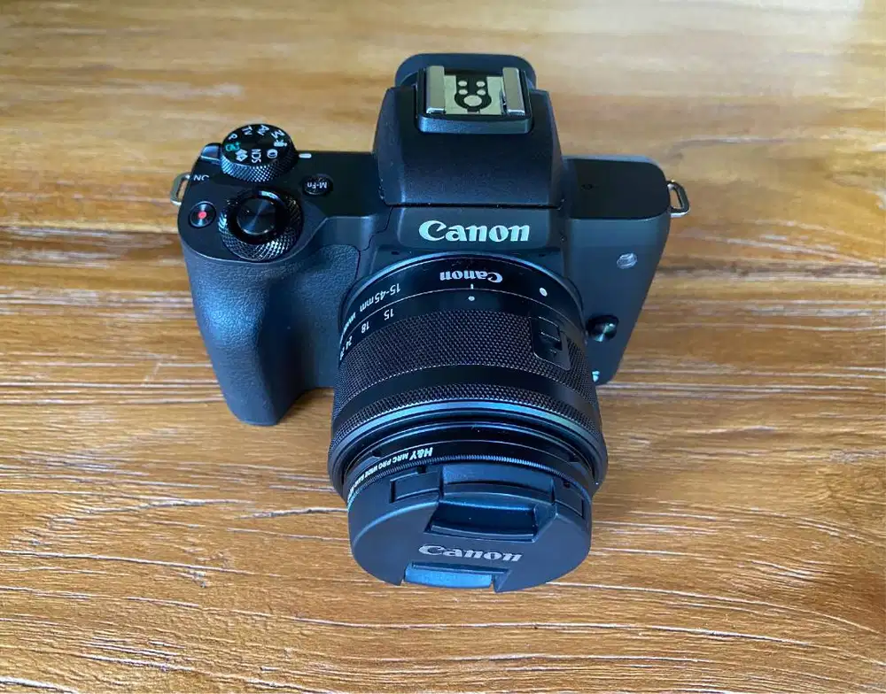 Kamera Canon EOS M50 Mark II, Kit EF-M 15–45mm IS STM lens