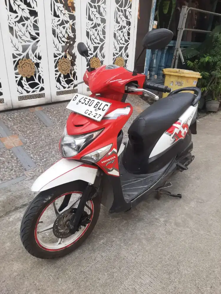 Honda Beat pop 2016 ss lengkap mesin bagus stater tokcer,plat B DKI