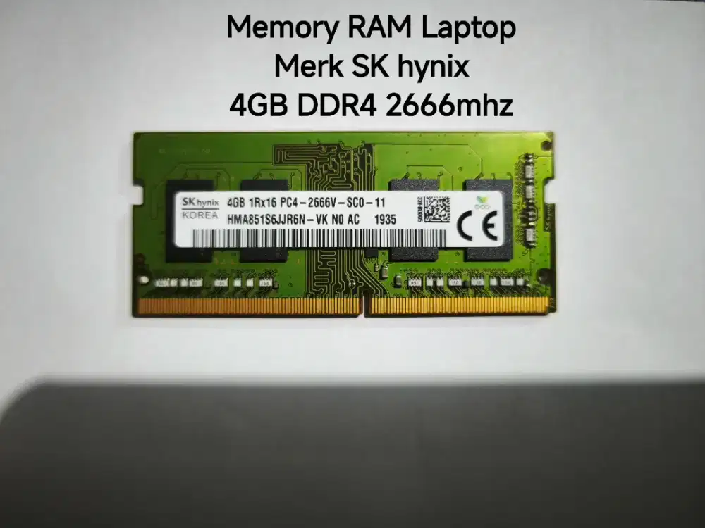 Dijual RAM DDR4 untuk Laptop dan Memory Intel Optane
