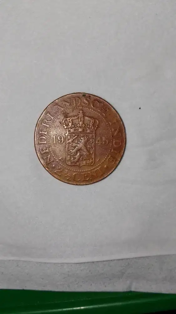 Uang 2¹/² nederlandsch 1945