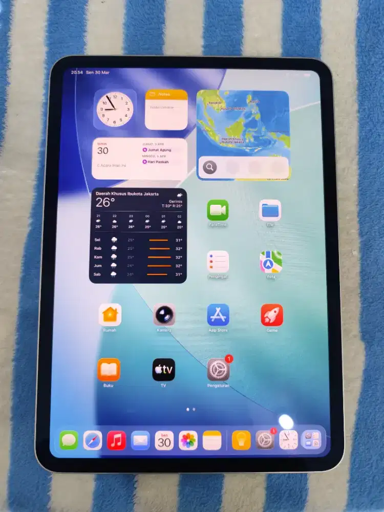 Apple 2Nd Second IPAD Pro 11 Generation 5 Prosesor M4 256GB Wifi I BOX