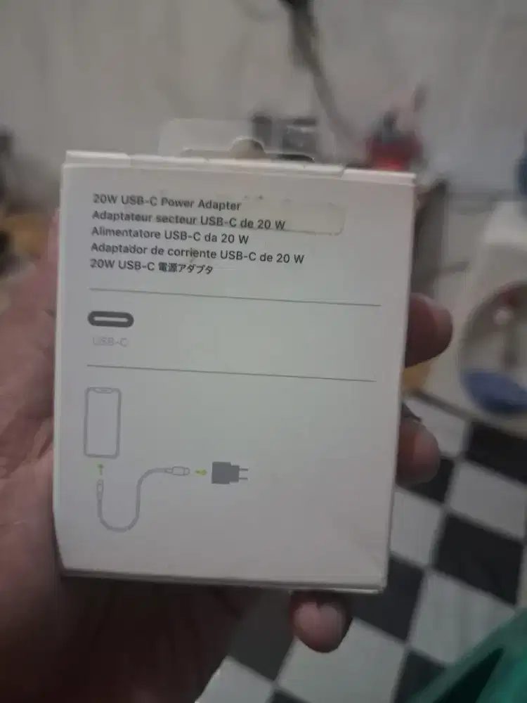 Kepala carger ori iphone