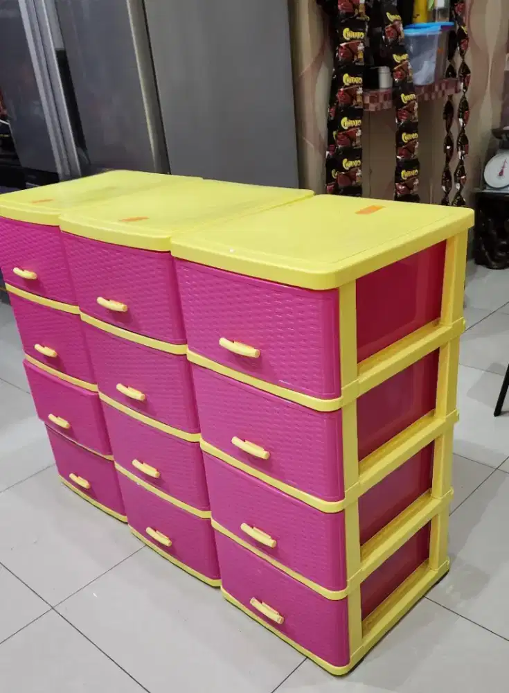 Lemari Baju Rak Lion Star Pink serbaguna Bagus Keren Bayi Anak Dewasa