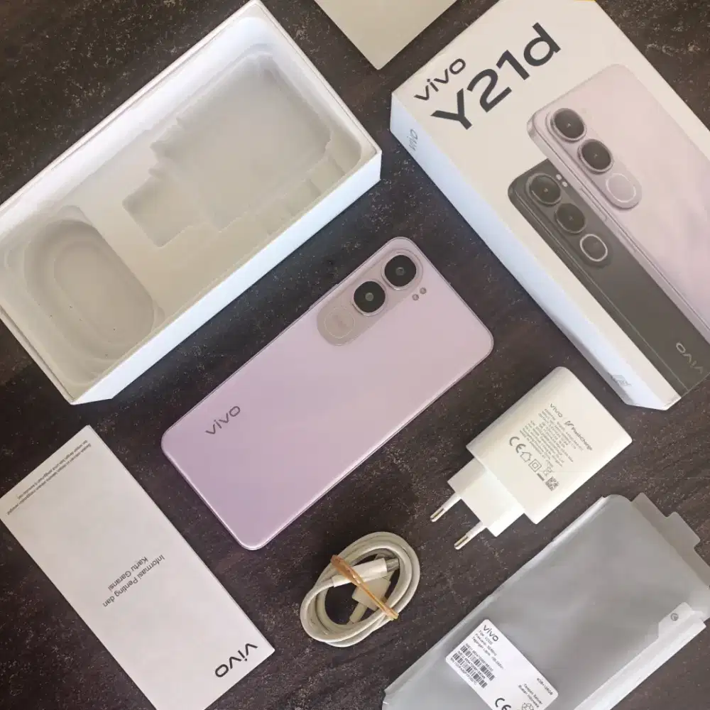 Vivo Y21D Lengkap Mulus Fullset