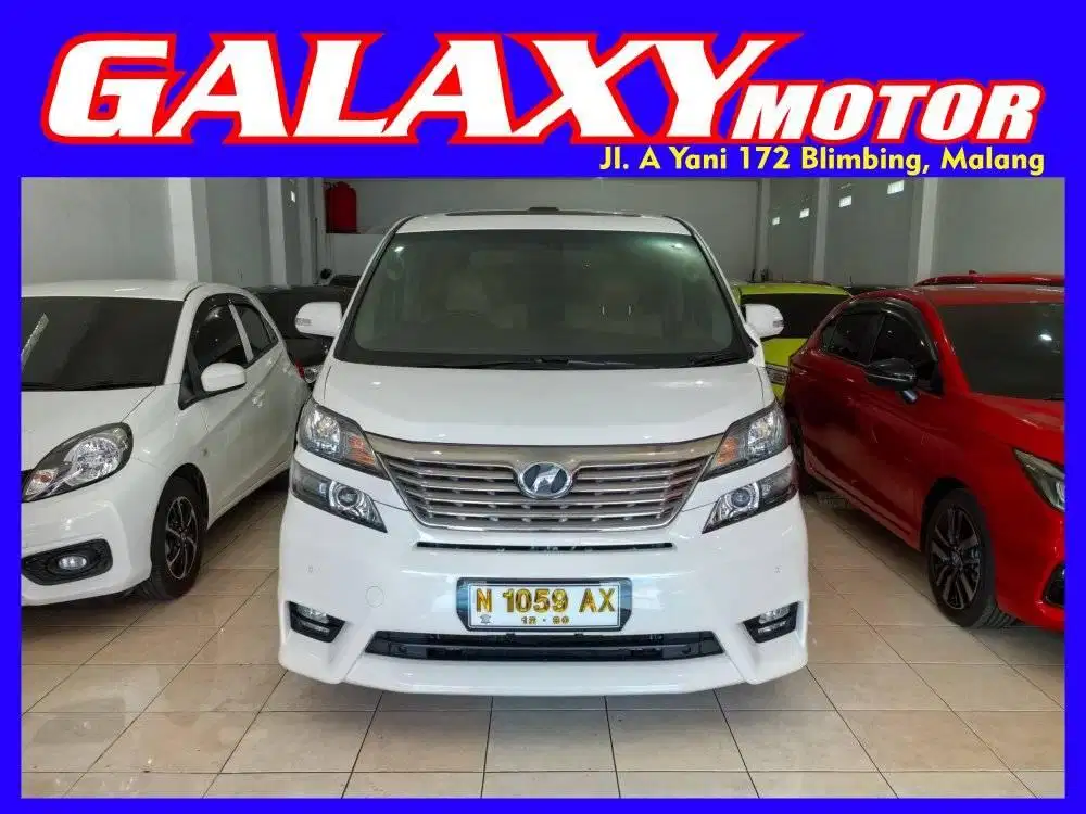 Toyota Vellfire Z 2.4 AT 2011