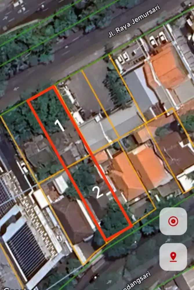 Komersial area Tanah Rumah Raya Kendangsari
