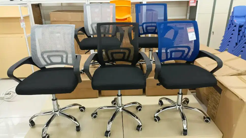 Selma Lyon Kursi Kantor Sandaran Rendah