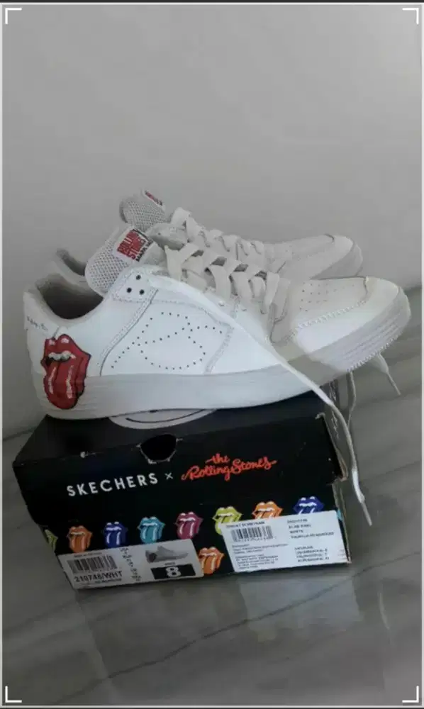 Sepatu SKECHERS x Rolling Stones