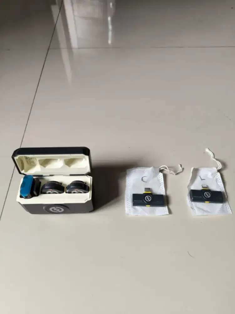 Dijual mic wireless lark m2 combo