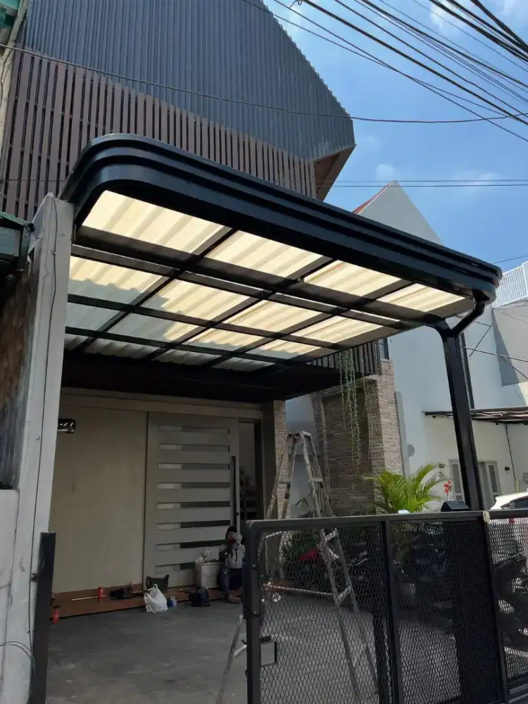 pemasangan kanopi buat kantor rumah dll