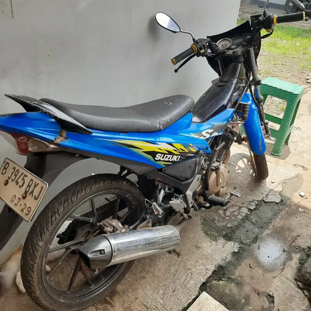 D jual motor Satia FU 2014 pemakaian sendiri