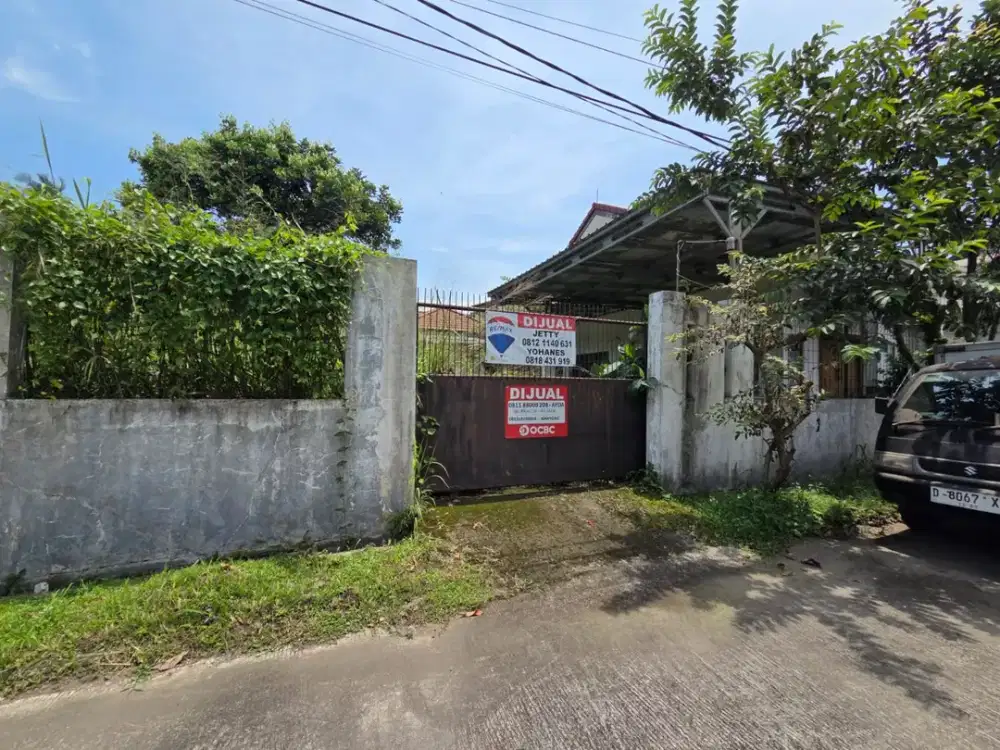 Y. R. Dijual kavling langka tki 2 taman kopo indah 2 , belakang ocbc tki