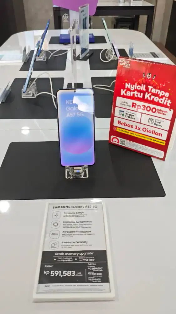 Samsung Galaxy A57 5G CICILAN 0% FREE UPGRADE MEMORI