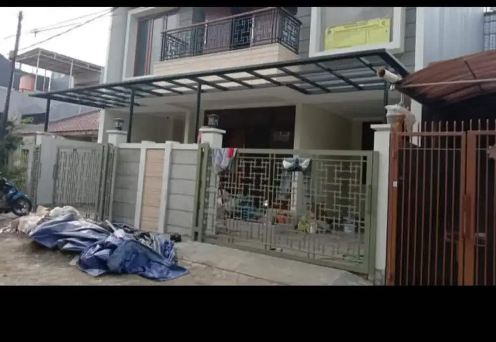 Jasa pasang kanopi pagar tralis