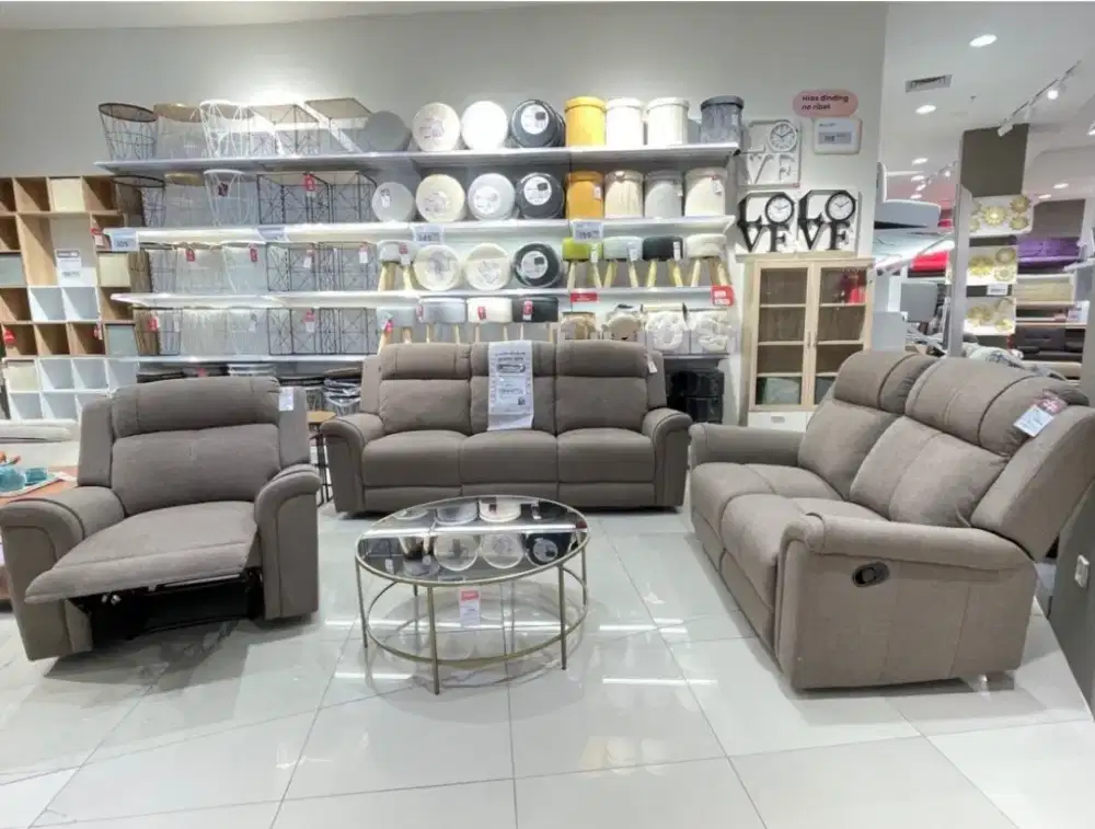 Sofa Set Recliner Lorian Selma