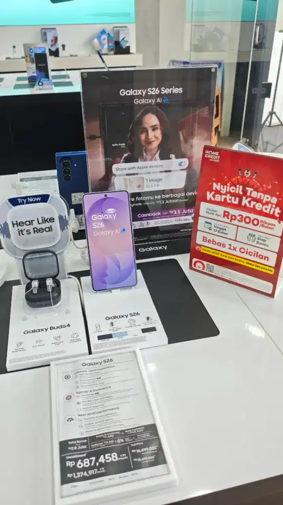 Samsung Galaxy S26 CICILAN HOMECREDIT 0%