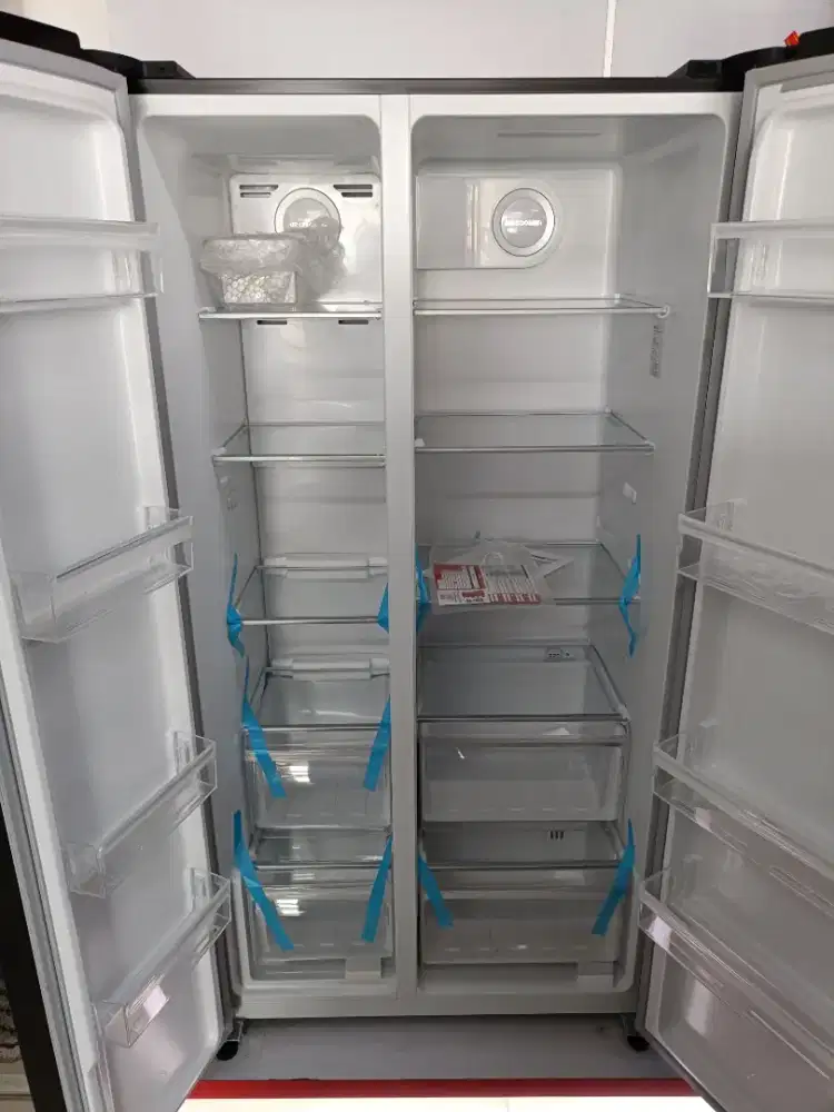 Kredit Kredivo kulkas sharp side by side bunga 0 Tanpa Dp