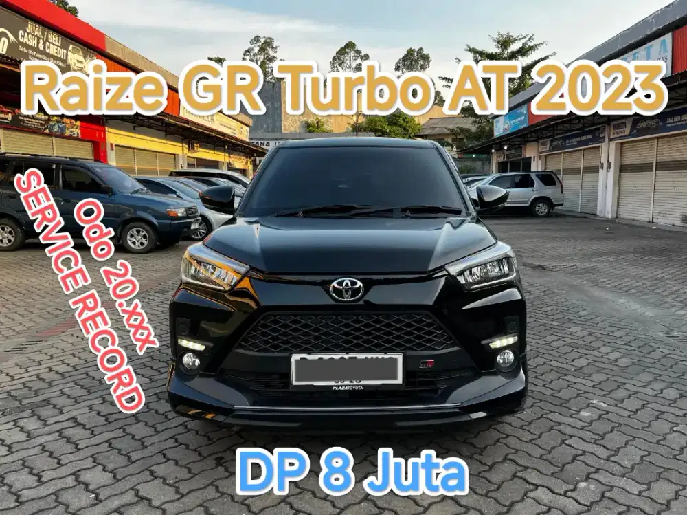 5JT RAIZE GR 2023 TURBO LOW KM 20RB RARE !!