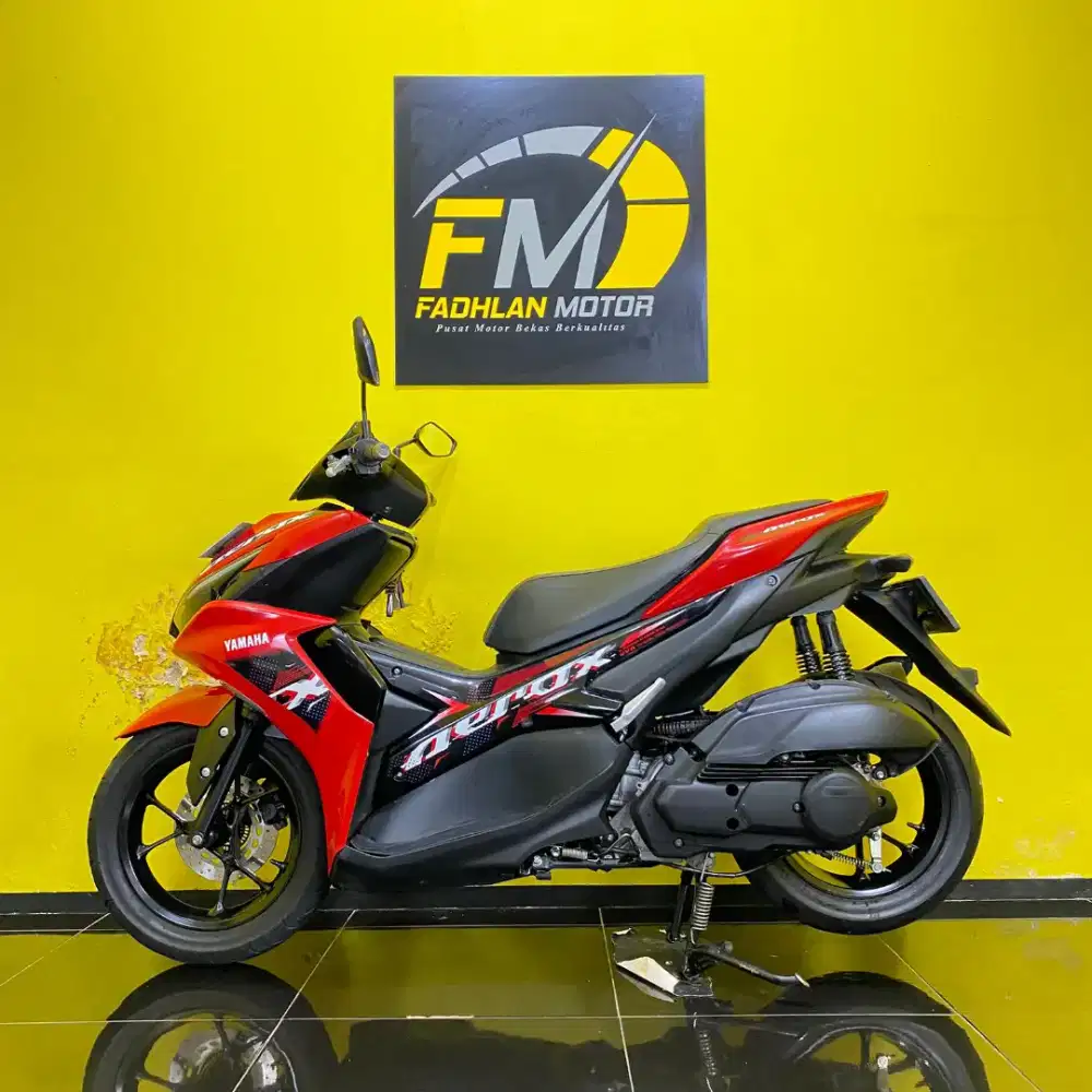 Yamaha Aerox Tahun 2023 Merah KM low Kunci Lengkap ada remote alarm