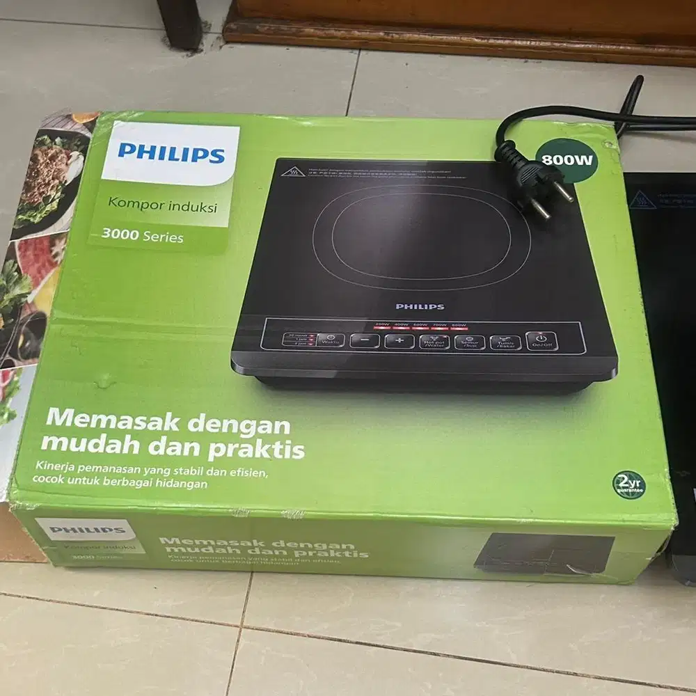 Kompor Listrik Induksi - Philips HD 4902/33 Low Watt