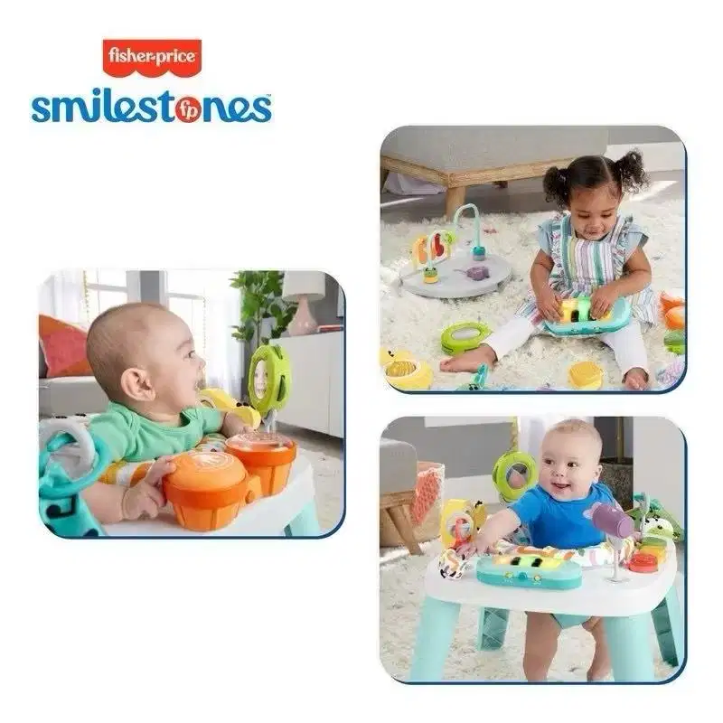 Fisher price 3in1 hit wonder mainan anak edukasi belajar berdiri bayi