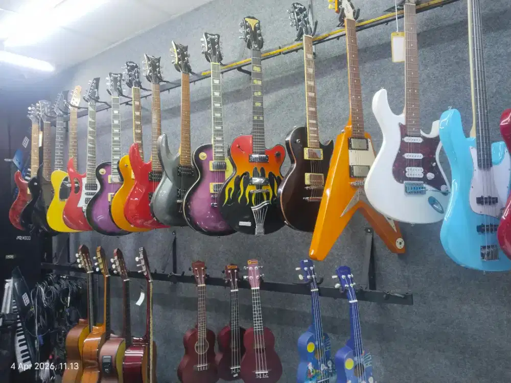 GITAR RESMI BERGARANSI, CICILAN MURAH TANPA DP, SYARAT CUKUP KTP