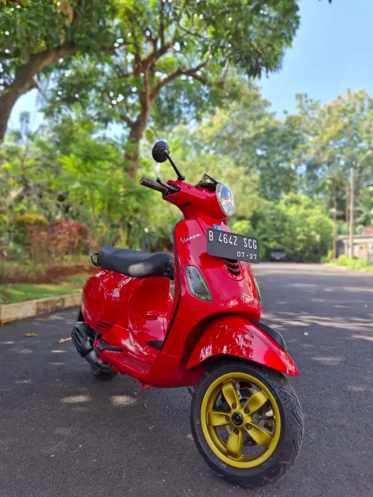 Dijual Vespa LX Iget 125, 2017