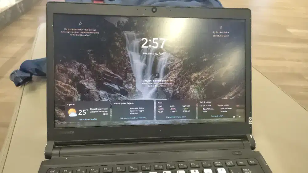 Laptop TOSHIBA intel core i5