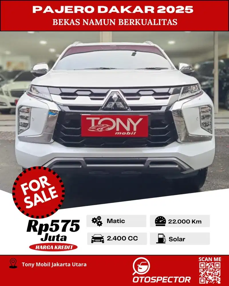 #Tony Mobil# Mitsubishi Pajero Dakar Facelift