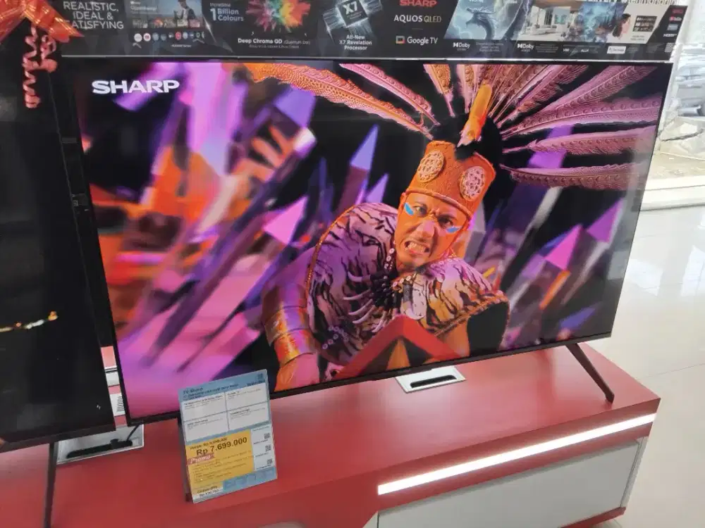 TV Sharp 50 inch 4k Qled Google TV