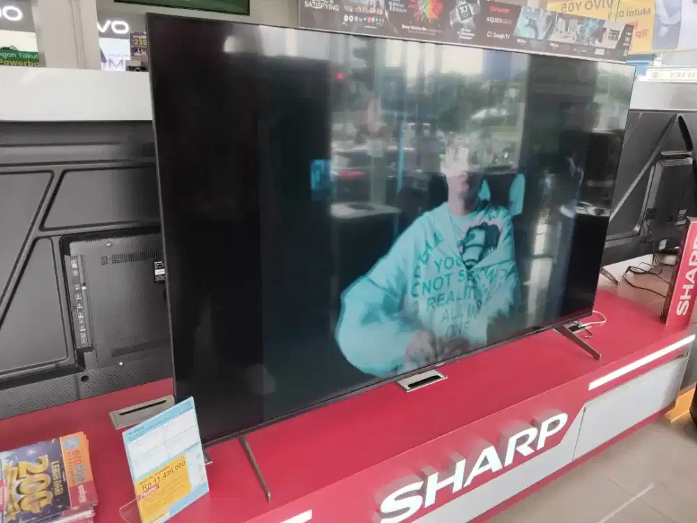 TV Sharp 65 inch 4k Qled Google TV